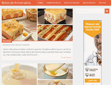 Tablet Screenshot of boloaniversario.com